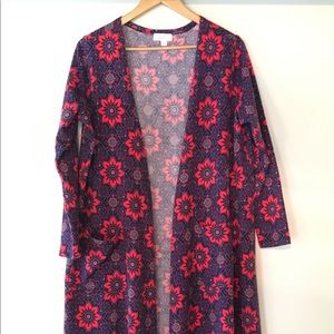 EUC LuLaRoe Sarah Cardigan Size L